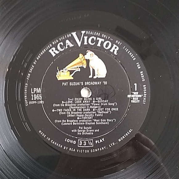 Pat Suzuki - Broadway '59 LP - Picture 3 of 4